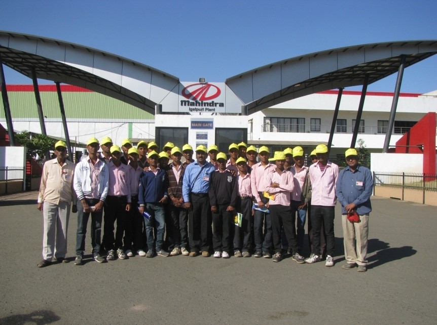 Industrial Visit to Mahindra & Mahindra Pvt. Ltd. Satpur