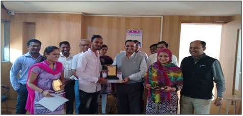 BCS (Best Chemistry Student) Compitition – 2016,
											Winners with the Principle Dr. B.S. Jagdale, Head Dr. K. H. Kapadnis and Department of Chemistry Faculty Members
											
