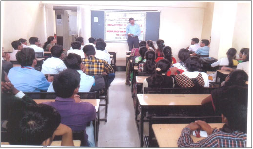NET/SET Workshop : Prof. Sandip Ghegadmal guided students on Preparation of NET/SET Examination  